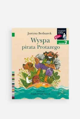 "Czytam sobie: Poziom 2. Wyspa pirata Protazego" książka dla dzieci HARPERKIDS