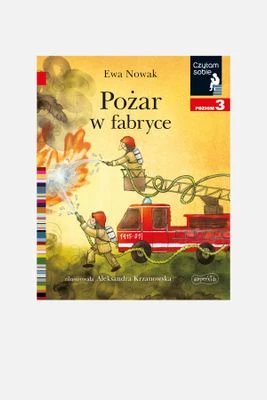 "Czytam sobie. Poziom 3. Pożar w fabryce" książka dla dzieci HARPERKIDS