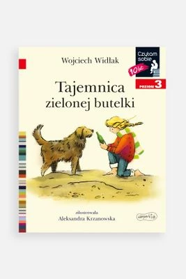 "Czytam sobie: Poziom 3. Tajemnica zielonej butelki" książka dla dzieci HARPERKIDS