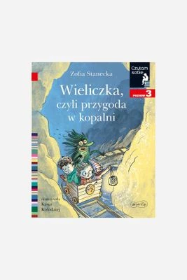 "Czytam sobie. Poziom 3. Wieliczka, czyli przygoda w kopalni" książka dla dzieci HARPERKIDS