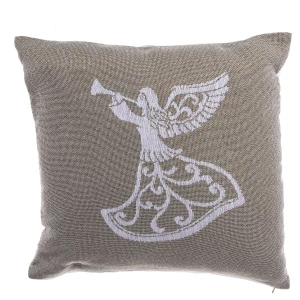 Dakls Bożonarodzeniowa poszewka na poduszkę Angel beige, 40 x 40 cm 4-Home