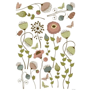 Dekoracja samoprzylepna Flowers colors, 42,5 x 65 cm 4-Home