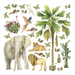 Dekoracja samoprzylepna Jungle, 30 x 30 cm 4-Home
