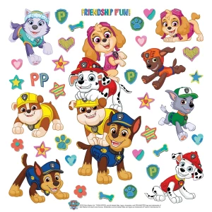 Dekoracja samoprzylepna Paw Patrol Friendship Fun, 30 x 30 cm 4-Home