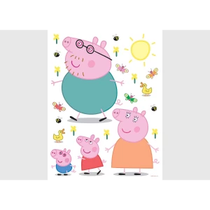 Dekoracja samoprzylepna Świnka Peppa Classic, 65 x85 cm 4-Home