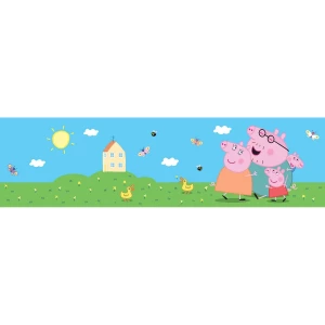 Dekoracyjny pas samoprzylepny Peppa Pig Classic, 500 x 9,7 cm 4-Home