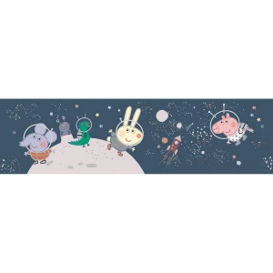 Dekoracyjny pas samoprzylepny Peppa Space, 500 x 9,7 cm 4-Home