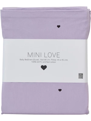 Design Letters Komplet pościeli "Mini Favourite" w kolorze fioletowym rozmiar: onesize