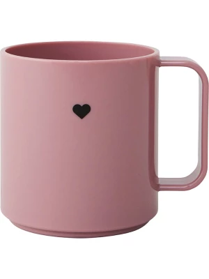 Design Letters Kubek "Mini Love" w kolorze jasnoróżowym - 175 ml rozmiar: onesize