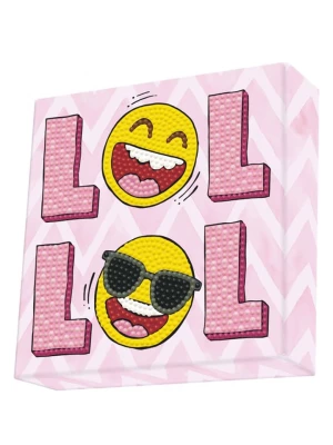 DIAMOND DOTZ Zestaw kreatywny "LOL - Diamond Dotz®" - 8+ rozmiar: onesize