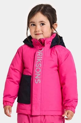 Didriksons kurtka zimowa dziecięca RIO KIDS JKT kolor różowy