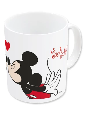 Disney Minnie Mouse Kubek w kolorze biało-czarno-czerwonym - 325 ml rozmiar: onesize