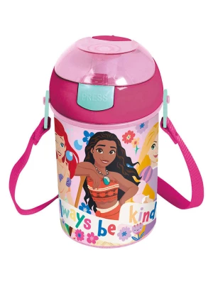 Disney Princess Bidon "Princess" w kolorze różowym - 450 ml rozmiar: onesize