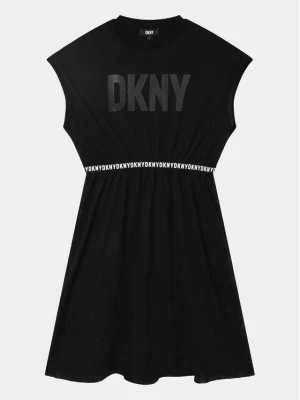 DKNY Sukienka codzienna D32898 D Czarny Regular Fit
