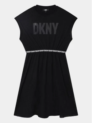 DKNY Sukienka codzienna D32898 S Czarny Regular Fit