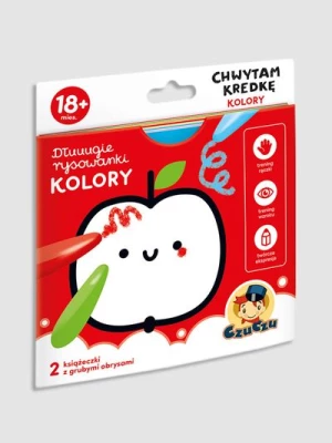 "Dłuuugie rysowanki. Chwytam kredkę: Kolory" książka z zadaniami BRIGHT JUNIOR MEDIA