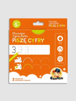 "Dłuuugie rysowanki. Piszę cyfry" książka z zadaniami BRIGHT JUNIOR MEDIA