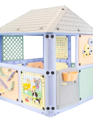 Domek Ogrodowy dla Dzieci XL - Polski Producent - UV Pomarańczowy Mochtoys