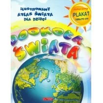 Dookoła Świata Ilustrowany Atlas Świata Dla Dzieci Wydawnictwo Olesiejuk