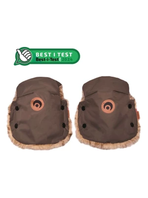 easygrow Mufki "Basic" w kolorze brązowym rozmiar: onesize