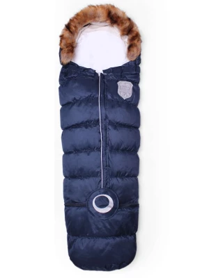 easygrow Śpiworek "Flex 3 Season" w kolorze granatowym do fotelika - dł. 130 cm rozmiar: onesize