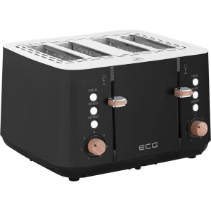 ECG ST 4768 toster Timber Black 4-Home