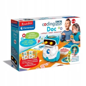 EDUKACYJNY ROBOT dla dzieci do programowania DOC Clementoni