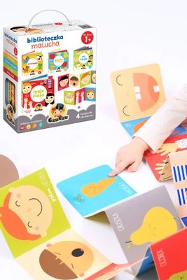 Edukacyjny zestaw CzuCzu Biblioteczka malucha BRIGHT JUNIOR MEDIA
