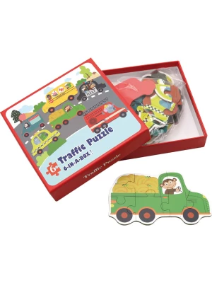 Edukalu Puzzle "Traffic" - 2+ rozmiar: onesize Edukalu Puzzle "Traffic" - 2+ rozmiar: onesize