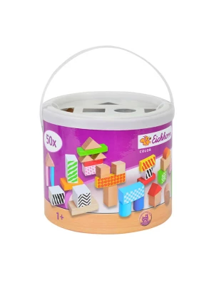 Eichhorn 50-częściowy zestaw klocków "Color" - 12 m+ rozmiar: onesize