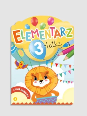 "Elementarz 3-latka" książka z zadaniami i naklejkami SKRZAT
