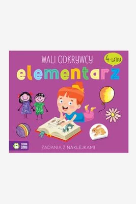 "Elementarz 4-latka. Mali odkrywcy" książka z zadaniami ZIELONA SOWA