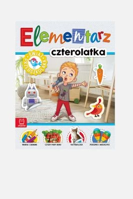"Elementarz 4-latka. Świat przedszkolaka" Wydanie II - książka z zadaniami AKSJOMAT