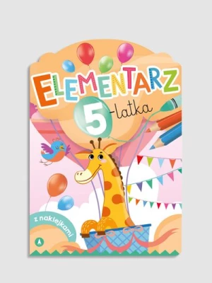 "Elementarz 5-latka" książka z zadaniami i naklejkami SKRZAT
