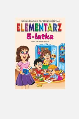 "Elementarz 5-latka" książka z zadaniami PASJA