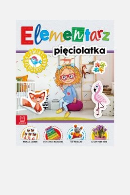 "Elementarz 5-latka. Świat przedszkolaka" Wydanie II - książka z zadaniami AKSJOMAT