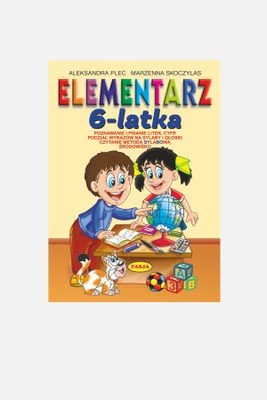 "Elementarz 6-latka" książka z zadaniami PASJA