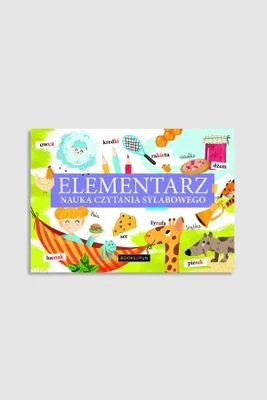 "Elementarz. Nauka czytania sylabowego" książka z zadaniami BOOKS AND FUN