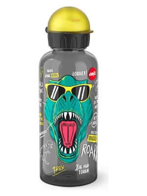 Emsa Bidon "Dino" w kolorze szarym - 600 ml rozmiar: onesize