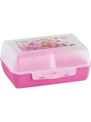 Emsa Pojemnik "Variabolo" w kolorze jasnoróżowym na lunch - 16 x 7 x 11 cm rozmiar: onesize