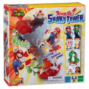 Epoch Super Mario Blow Up gra planszowa ShakenTower 4-Home