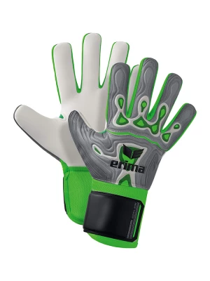 erima Rękawice bramkarskie "Flex-Ray New Talent" w kolorze szaro-zielonym rozmiar: 3