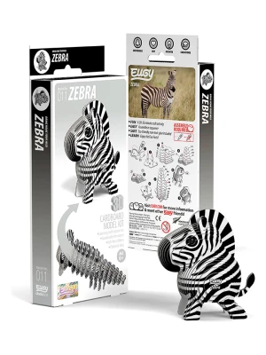 Eugy Zestaw do majsterkowania 3D "Zebra" - 6+ rozmiar: onesize