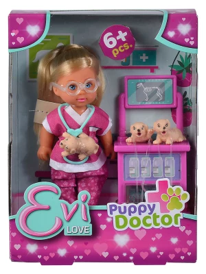 Evi LOVE Lalka z akcesoriami "Evi Puppy Doctor" - 3+ rozmiar: onesize