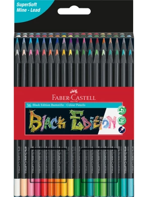 Faber-Castell Kredki (36 szt.) "Black Edition" rozmiar: onesize