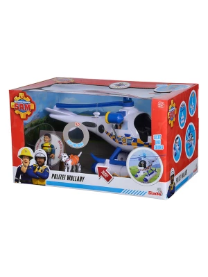 Feuerwehrmann Sam Helikopter policyjny "Wallaby" z akcesoriami - 3+ rozmiar: onesize