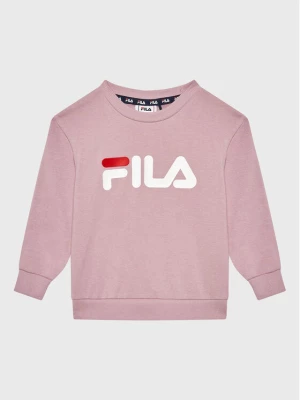 Fila Bluza Sveg Logo FAK0199 Różowy Regular Fit
