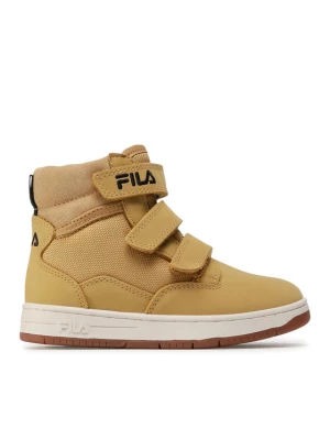 Fila Trzewiki Knox Velcro Mid Jr 1011086.EDU Żółty