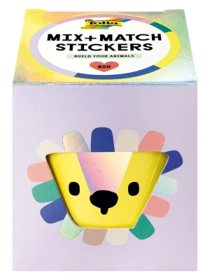 folia PAPER Arkusz naklejek "Build your animals" - 3,5 m - 6+ rozmiar: onesize