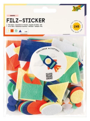 folia PAPER Naklejki z filcu - 4+ rozmiar: onesize